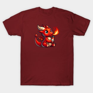 Red Dragon with Hot Sauce T-Shirt